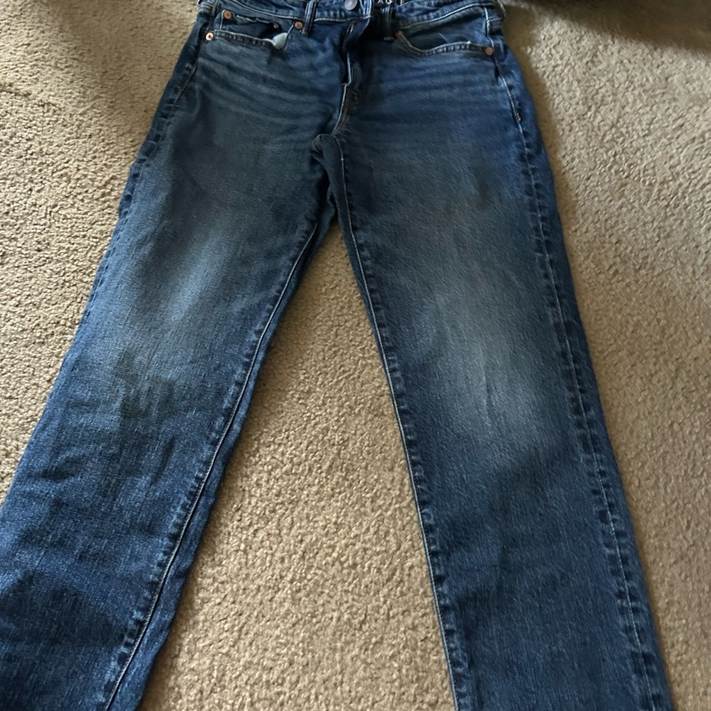 AMERICAN EAGLE Classic Blue Denim Jeans